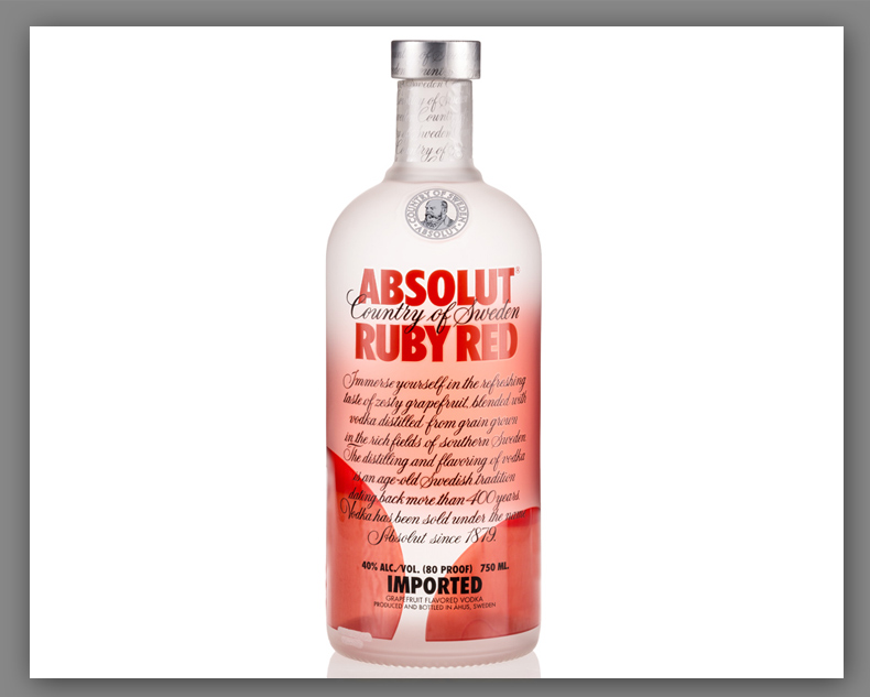 瑞典伏特加(absolut vodka)绝对伏特加 原瓶进口洋酒