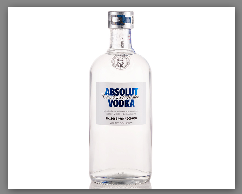 瑞典伏特加(absolut vodka)绝对伏特加 原瓶进口洋酒