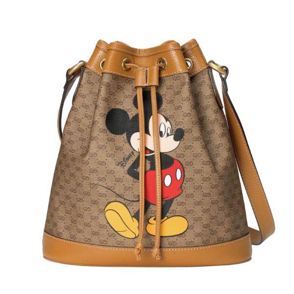 [支持购物卡](预售)gucci/古驰 disney  迪士尼联名款gucci小号水桶