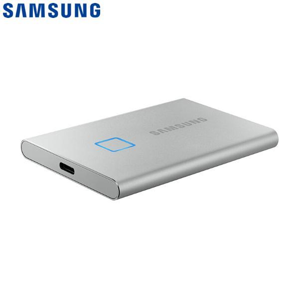 三星(samsung) 500gb type-c移动硬盘 固态pssd 指纹识别 t7 touch