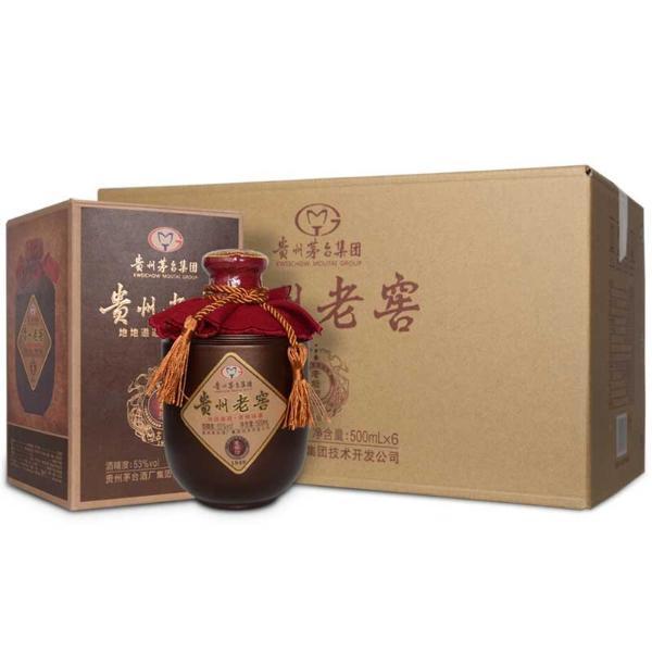 贵州茅台集团 贵州老窖老坛酒1949 53度柔和酱香型白酒礼盒装坛子酒