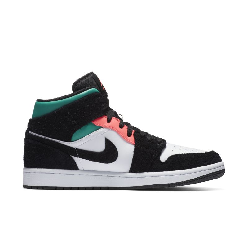 nike耐克/air jordan1 mid aj1男子新南海岸中帮篮球鞋852542-116-黑