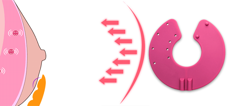 攀高胸部按摩器按摩仪丰胸产品乳房按摩器增大美胸宝治疗疏通乳腺增生