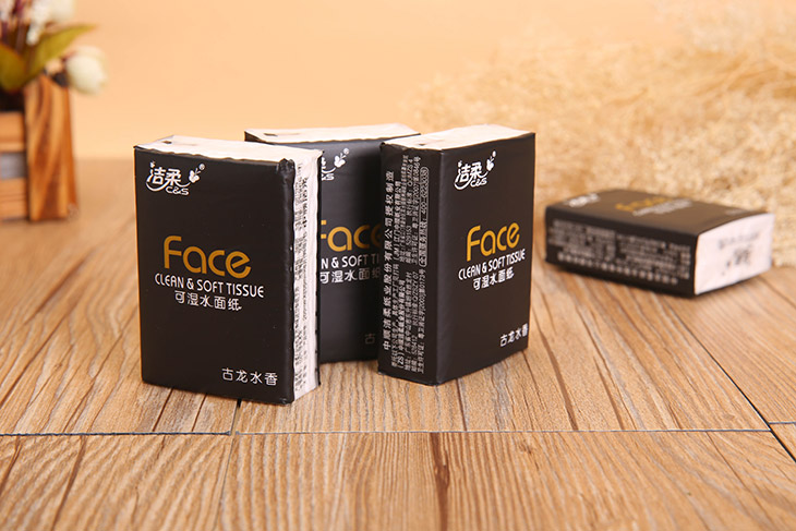 洁柔face古龙香手帕纸(10 2包装)nc3(12包*4层)
