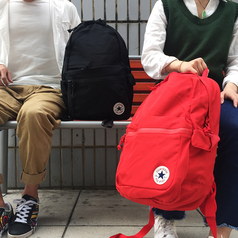 正品CONVERSE匡威双肩包17年男女背包学生书包 10003335 10003994-海蓝色【价格 评价 图片】- - 虹领巾