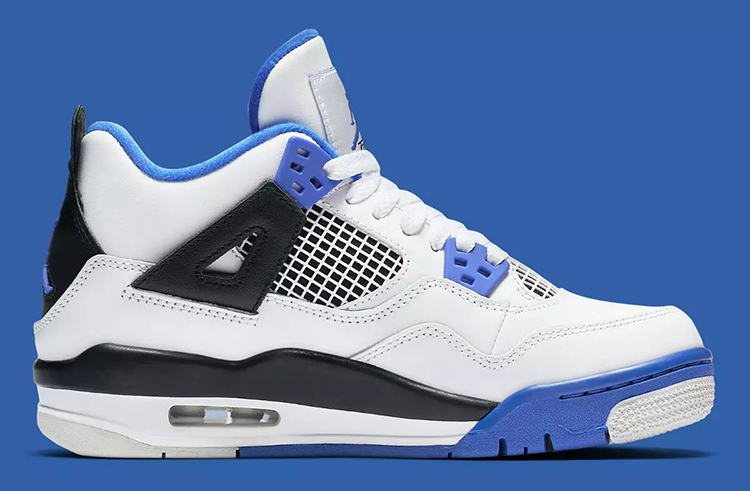 air jordan 4 motosports aj4 摩托赛车 白蓝 408452