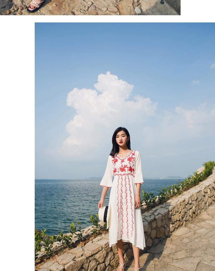 衣裙三亚海边度假显瘦沙滩裙温价格质量 哪个牌子比较
