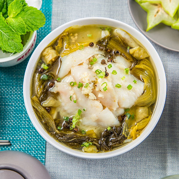 【鲜动生活】无添加川菜酸菜鱼麻辣水煮鱼共800g\/4包(酸菜鱼2包+麻辣鱼2包)无刺巴沙鱼柳 送酱料