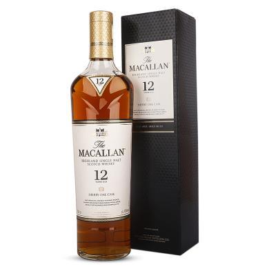 麦卡伦macallan英国原装进口macallan麦卡伦单一麦芽苏格兰威士忌系列