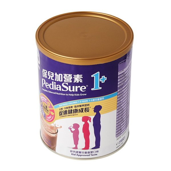 【2罐装】港版abbott雅培保儿加营素1 奶粉850g 朱古力味 保质期19年9