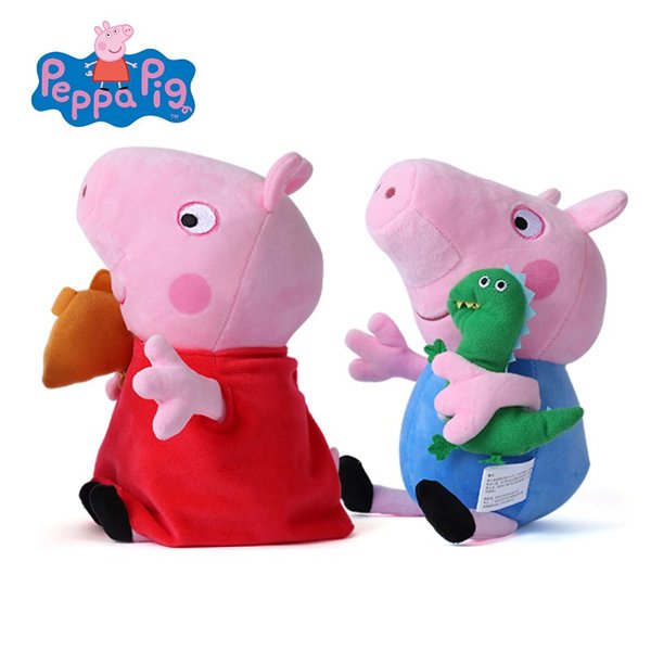 小猪佩奇peppa pig粉红猪小妹佩佩猪正版毛绒娃娃公仔