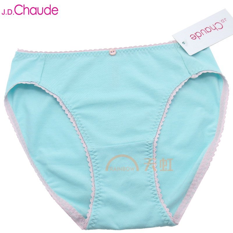 d.chaude 暖暖少女内裤20610002-黄色-150