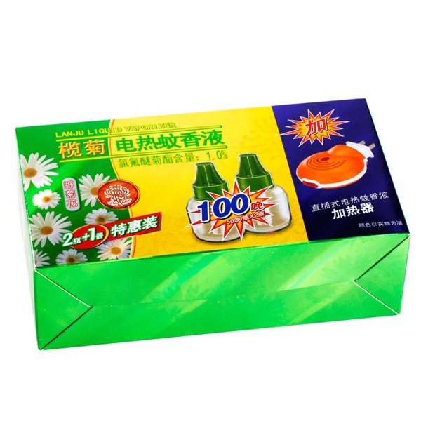 榄菊电热蚊香液2 1组合装(2瓶*45ml 1器)