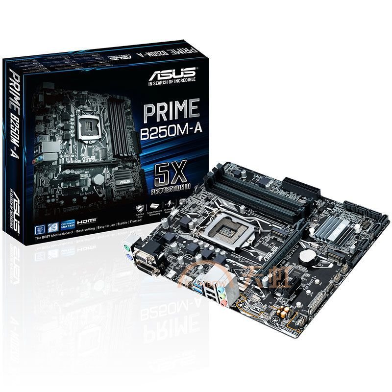 【asus华硕】prime b250-pro lga1151主机板