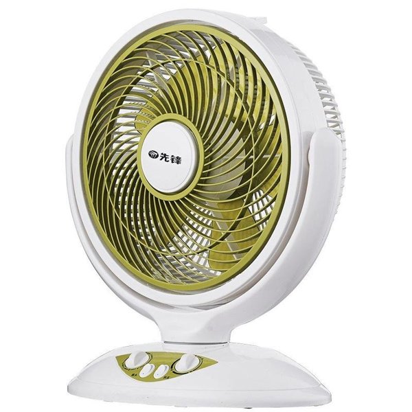 先锋电风扇机械台式转页风扇kyt30-10b/dk1003 45w-白黄绿