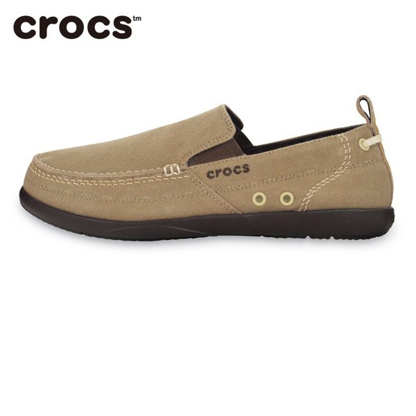 crocs/卡骆驰 沃尔卢低帮帆布男士潮流透气休闲便鞋