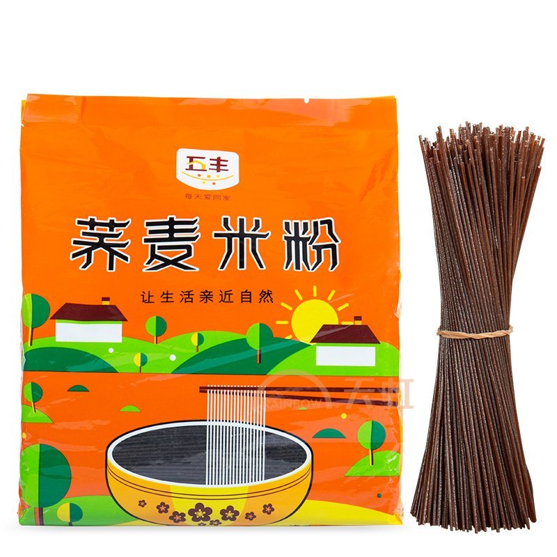 五丰 荞麦米粉(2kg) 江西米粉 方便粉丝粉干炒粉优质纯大米为原料