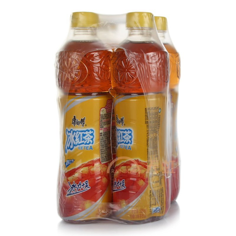 康师傅冰红茶柠檬口味茶饮品(500ml*4)