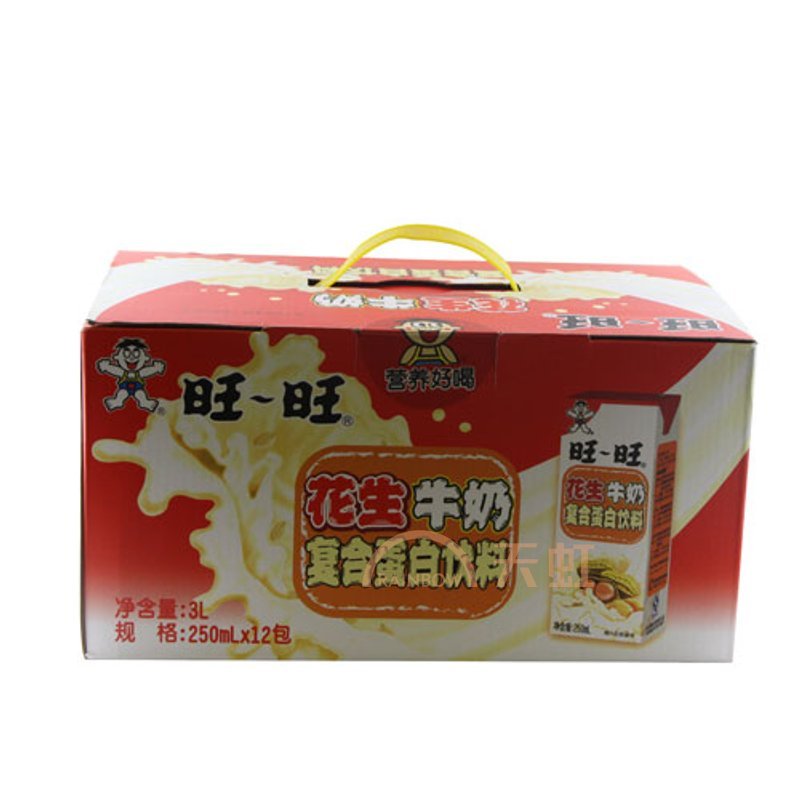 旺旺花生牛奶复合蛋白饮品((250ml*12))