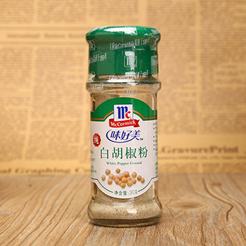 味好美白胡椒粉30g