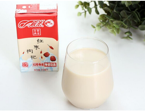 晨光红枣枸杞牛奶饮品250ml6