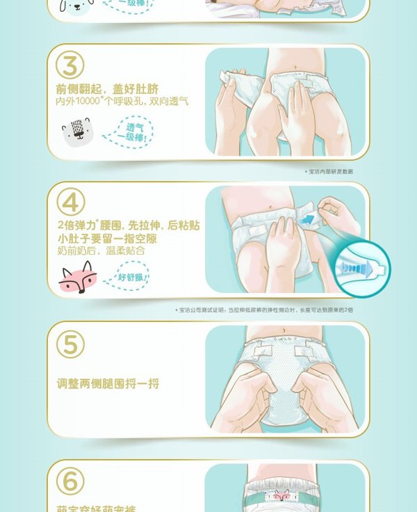 帮宝适日本进口一级纸尿裤大包装小码 nc1hn1(76片)
