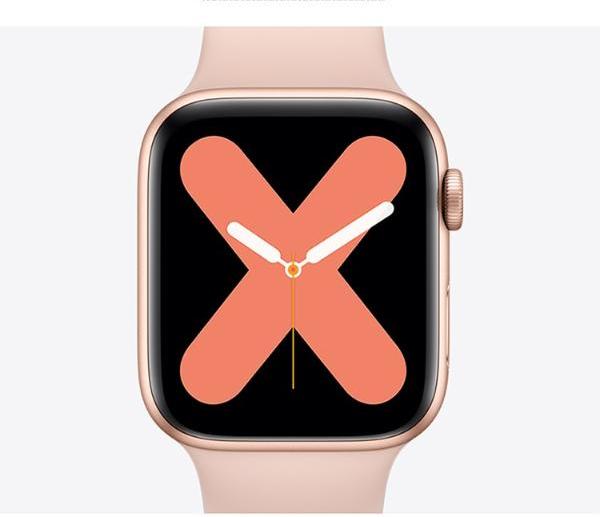 apple watch series 5智能手表(gps 蜂窝款 44毫米 铝金属表壳 运动型