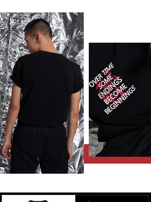 李宁cf溯文武双全短袖t恤男装圆领休闲文化衫时尚棉质针织运动服ahsn
