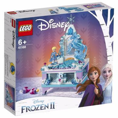 乐高积木 迪士尼公主系列 冰雪奇缘  女孩生日礼物 6岁+ 艾莎的创意珠宝盒 41168