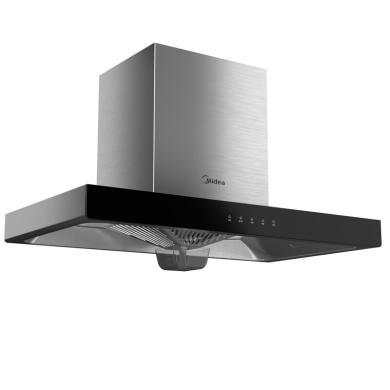 美的(midea)家用19大吸力顶吸欧式智能蒸汽洗抽油烟机cxw-260-b85