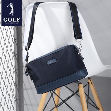 golf/高尔夫男包单肩包男士斜挎包包牛津纺休闲商务手拿包帆布包小