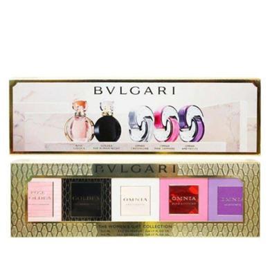 支持购物卡bvlgari宝格丽女士香水q版五件礼盒套装5ml5