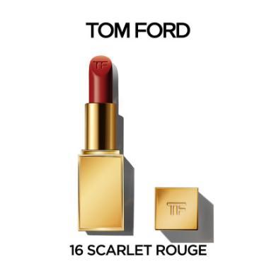 【支持购物卡】TOM FORD汤姆福特 奢金限量唇膏 TF口红金管16# 16 SCARLET ROUGE 斯嘉丽红