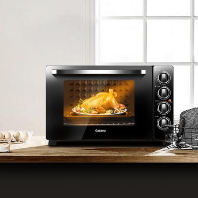 格兰仕（Galanz）电烤箱上下独立控温热风循环家用专业烘焙大容量60升电烤箱D1NKWS2060LQ-D1N