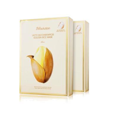【支持购物卡】JMsolution 肌司研 酵母乳黄金米面膜（大米版）10片 香港直邮