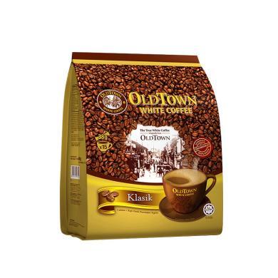 【支持购物卡】马来西亚Oldtown旧街场 白咖啡 原味三合一速溶咖啡570g