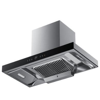 美的(midea)cxw-260-b87蒸汽洗欧式t型吸油烟机触摸玻璃中国nfc 智能