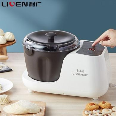 利仁（Liven）和面机 家用全自动搅拌电动揉面机面粉厨师机料理机HMJ-D4