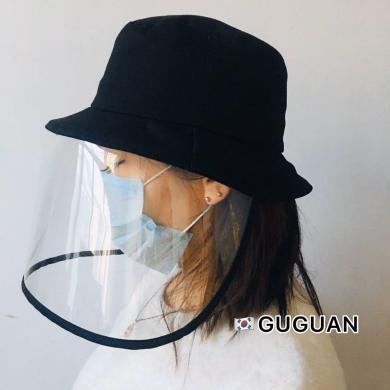 【支持购物卡】韩国东大门 guguan 天使防护帽  遮阳紫外线防疫隔离罩防护帽子