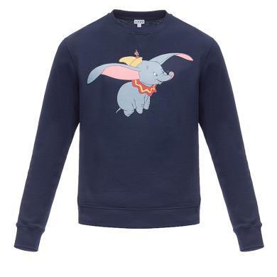 [支持购物卡]loewe/罗意威 男款棉质小飞象卫衣 h6199580pc