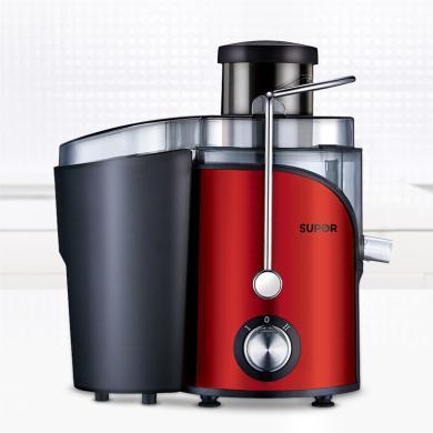 苏泊尔榨汁机（SUPOR）家用渣汁分离水果全自动多功能不锈钢炸果汁机小型-图色TJE06A-400