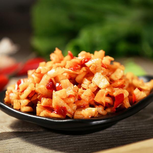 脆椒萝卜450g*1瓶 湖南特产香辣下饭菜酱腌菜榨菜萝卜干 条咸菜