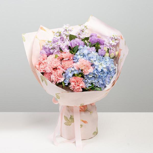 真的爱你-粉色康乃馨10枝鲜花束同城速递鲜花女朋友情人节浪漫生日