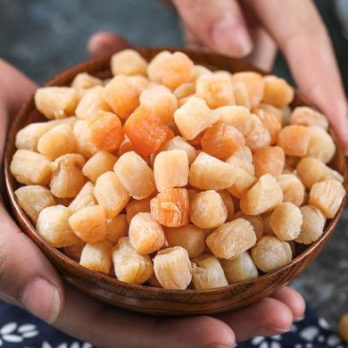 顺丰包邮崇鲜大连干贝300头400g特产扇贝天然干贝海鲜干货瑶柱肉礼盒