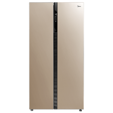 美的（Midea）525升变频冰箱对开门 超薄节能 双门双开门风冷无霜BCD-525WKPZM(E)