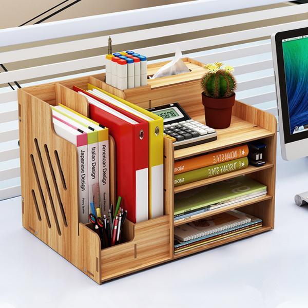 抽屉式a4文件框笔筒办公室用品资料学生用书立桌面神器档案袋笔筒