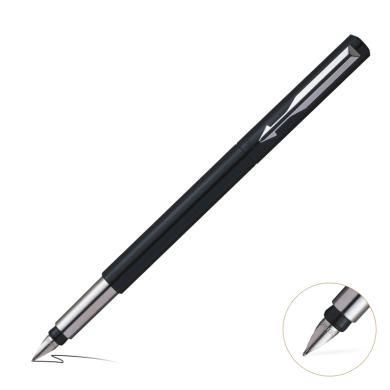 派克（PARKER）威雅黑色胶杆墨水笔 钢笔男女士时尚商务办公用品学生礼品笔