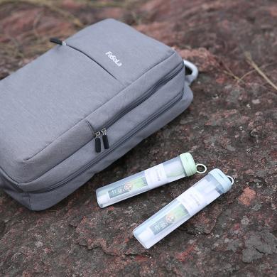 FaSoLa 便携式牙刷牙膏旅行洗漱用品套装软毛洗漱杯旅游收纳牙具盒 JY-161