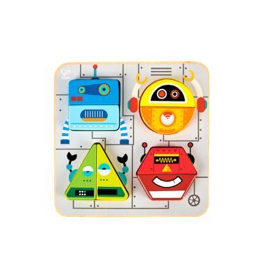hape交通工具分类拼图儿童玩具益智智力 木制创意分类游戏礼物