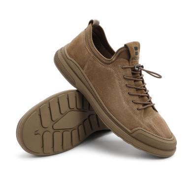 belle/百丽2020秋新商场同款猪皮革/纺织品男休闲工装鞋6zf01cm0